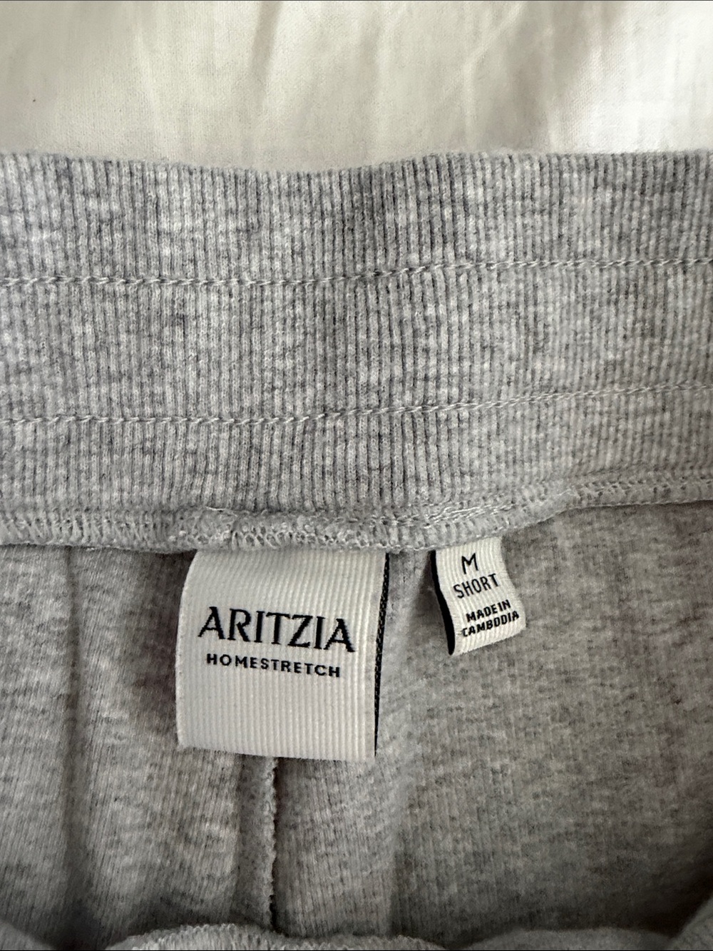 Aritzia Light Gray Jogger Sweatpants with Drawstring - Picture 2 of 6